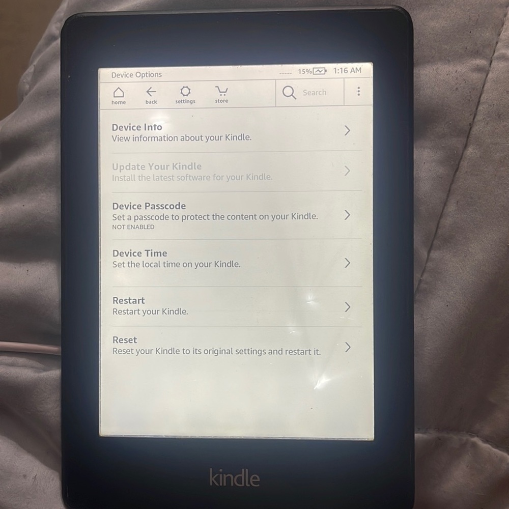 Amazon kindle